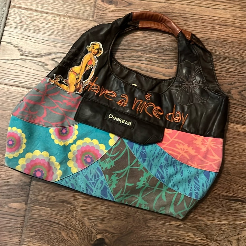 Desigual bag, multi color